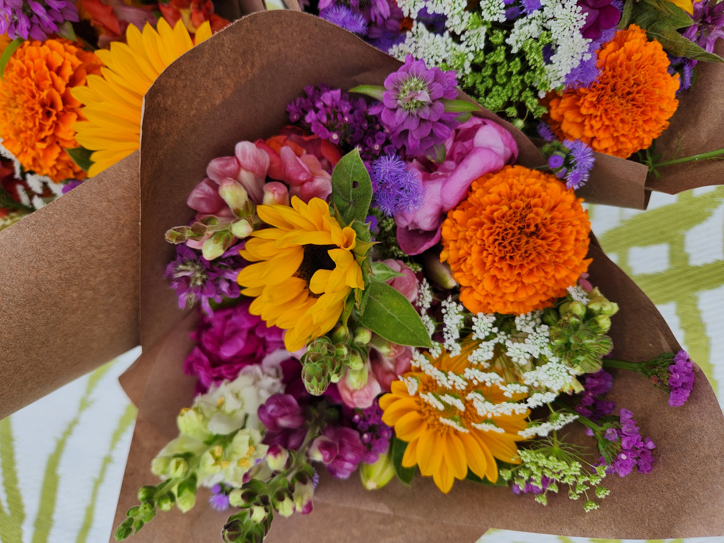 LATE SUMMER-(9 WEEK Flower CSA/Bouquet Subsciption) Aug-Oct
